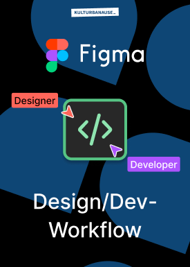 Cover des Video-Trainings mit Figma Logo und Dev Mode Icon