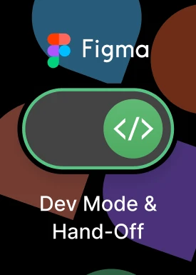 Cover des Video-Trainings mit Figma Logo und Dev Mode Icon
